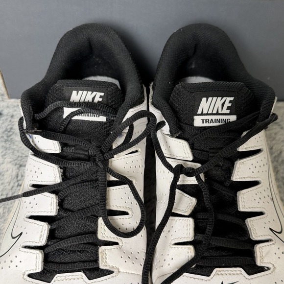 Nike Reax Mens Shoes Size 11 White TR Training Running Black Sneaker 616272-100 - Picture 4 of 8